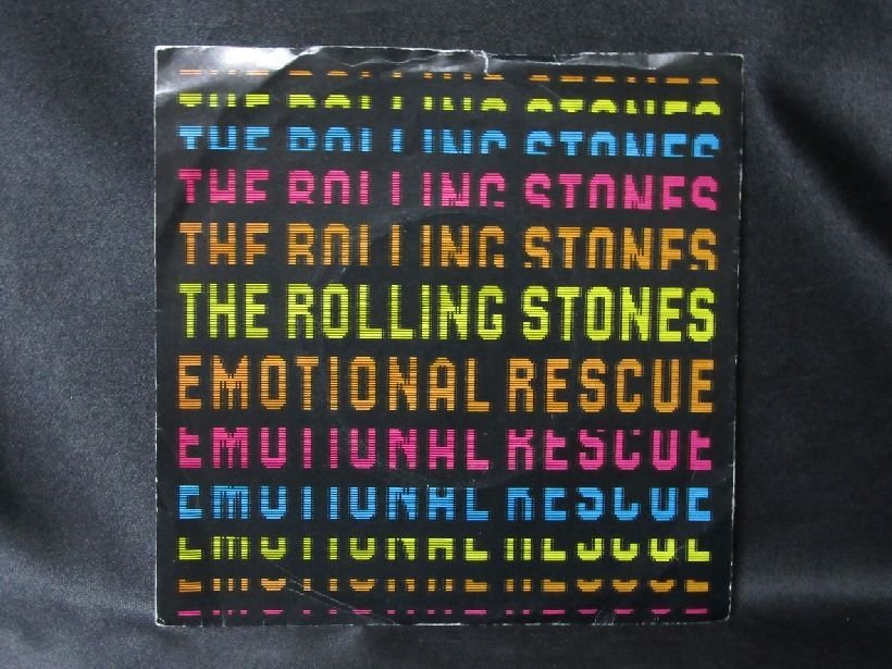 7インチ★ROLLING STONES★Emotional Rescue UK Rolling Stone オリジナル拍卖