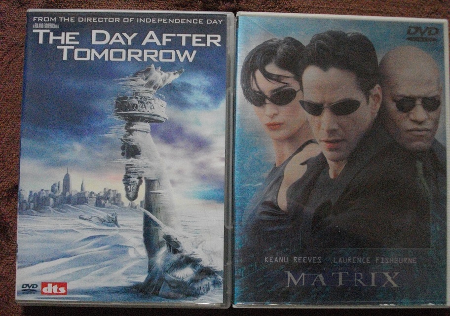 「デイ・アフター・トゥモロー」 「マトリックス」   中古 DVD 2本セット      送料無料  626拍卖