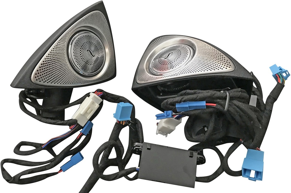 【M's】W222 Sクラス 前期 (2013y-2017y) 3D ツイーター スピーカー アンビエント連動 ハイエンド ツィーター オーディオ ベンツ AMG 4112拍卖