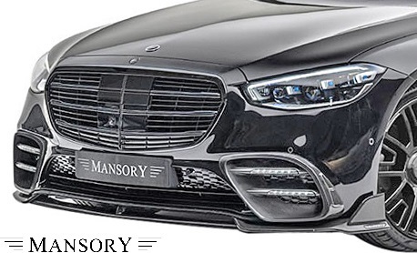 【M's】W223 ベンツ “AMG-LINE” Sクラス ロング 前期 (2021y-) MANSORY フロントスポイラー // CARBON マンソリー エアロ 223-102-221拍卖