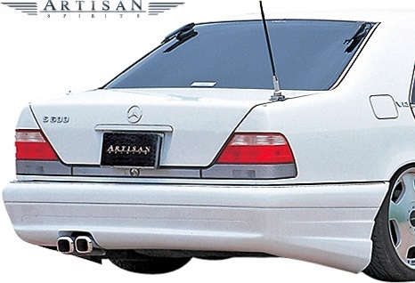 【M’s】W140 ベンツ Sクラス (1991.8-1998.11) ARTISAN SPIRITS リアバンパー // FRP 未塗装 アーティシャンスピリッツ エアロ パーツ拍卖