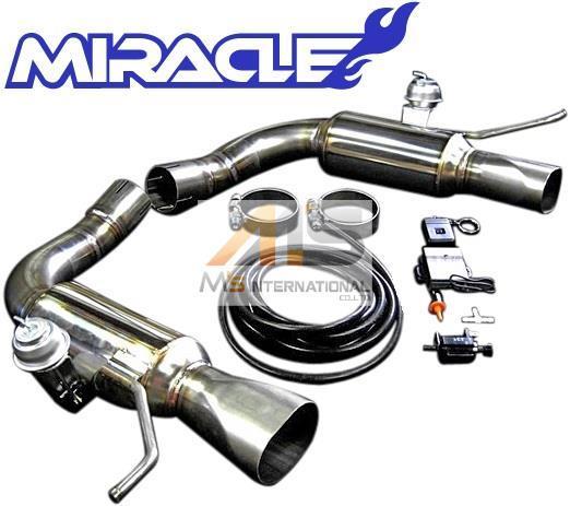 【M's】ベンツ R231 SL63 AMG SLクラス(V8)ミラクル製 可変バルブ付 マフラー 3264拍卖