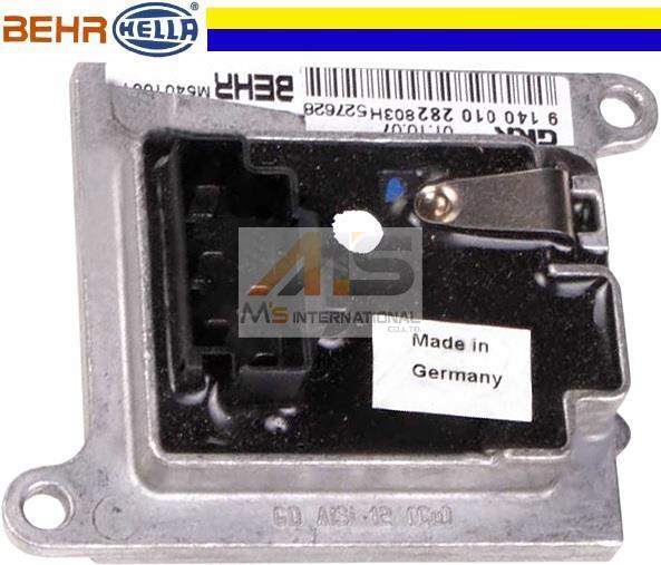 【M's】W221 W220 Sクラス・W240 マイバッハ/BEHR製 エアコン ブロアレギュレーター(リア用) 純正OEM AC ブロアレジスター 221-870-3858拍卖