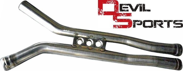 【M's】W221 AMG S63 NAエンジン用 (-2011y) Devil Sports ストレートセンターXパイプ / デビルスポーツ 前期モデル 後期初期モデル 2870拍卖