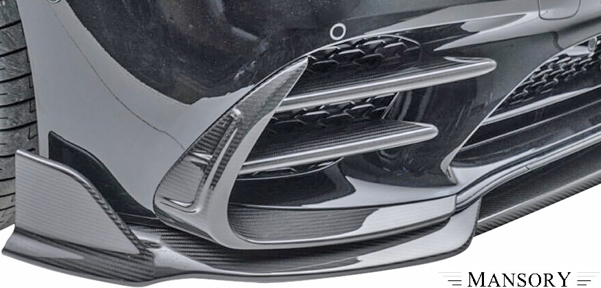 【M's】W223 ベンツ Sクラス AMGライン 前期 (2021y-) MANSORY フロント エアインテイク T1 // CARBON マンソリー エアロ 223-102-121拍卖