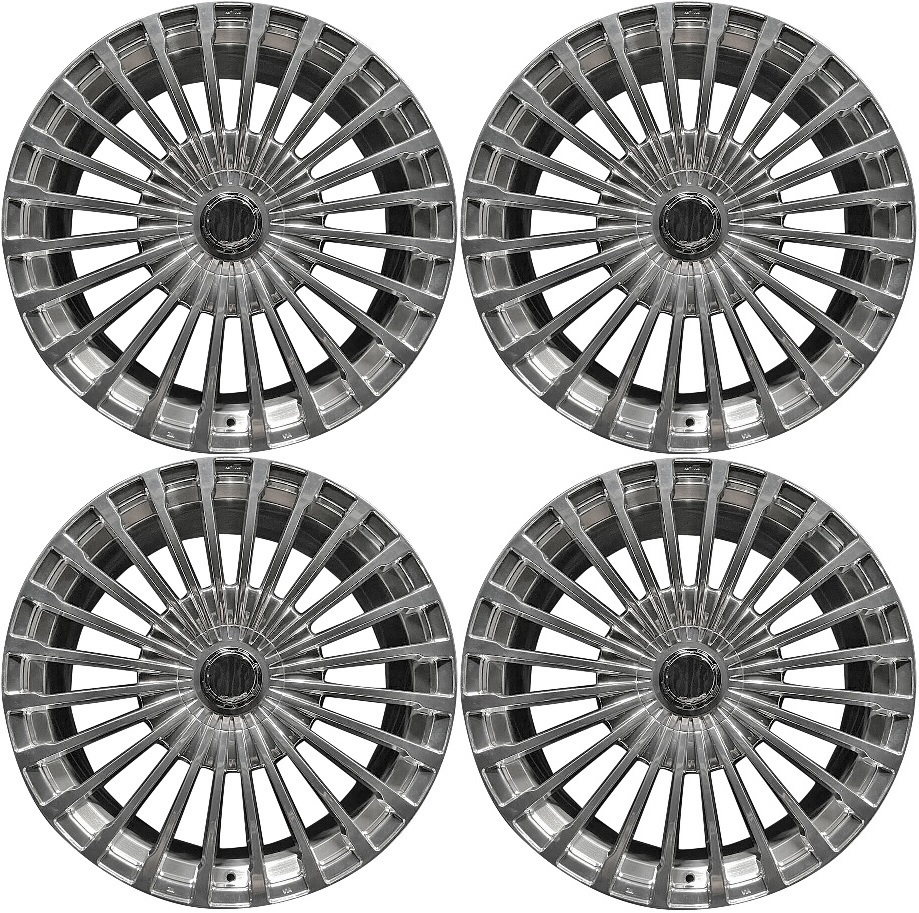 【M's】X167 BENZ GLSクラス GLS400d GLS580 (2020y-) GLS600 マイバッハ LOOK 鍛造23インチ ホイール 4本セット (5/112) 高級 4666 4667拍卖