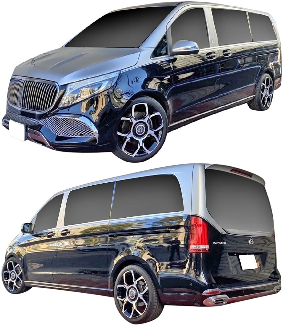 【M's】W447 前期 BENZ Vクラス ロング / EXロング用 (2014y-2019y) GLSマイバッハ仕様 ボディキット / エアロ パーツ 高級 カスタム 4731拍卖