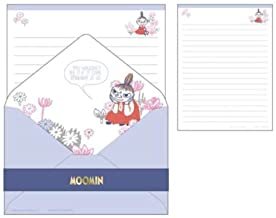 【即決】◆MOOMIN ムーミン リトルミィ◆ レターセット 手紙 キャラクター かわいい パープル カミオジャパン 便箋 封筒 メッセージ 202482拍卖