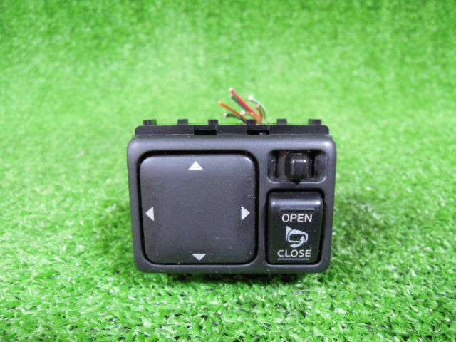 日産 キューブ BZ11 電動格納 ドアミラースイッチ 中古 配線10本 カプラー付き A0002拍卖