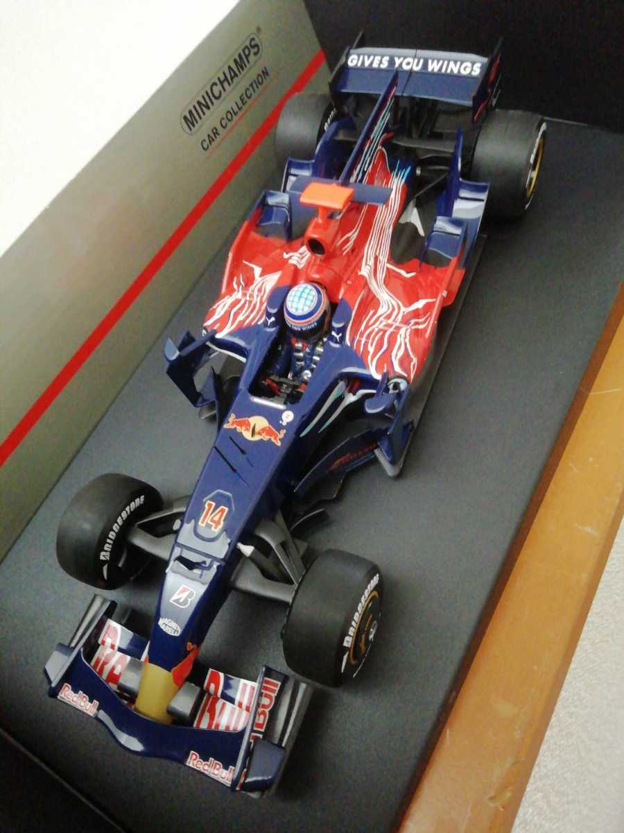 ☆稀少品!カスタマイズ品 PMA1/18 スクーデリア トロロッソ STR3 ヘレステスト 佐藤琢磨 スリックタイヤ仕様 ☆拍卖