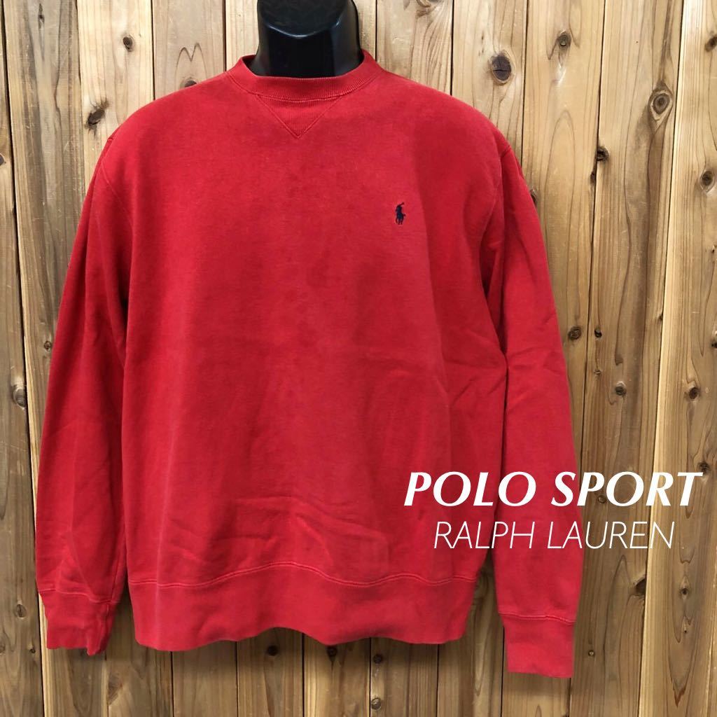 POLO SPORT /RALPH LAUREN◇ポロ スポーツ ラルフローレン スウェット トレーナー トップス ポニー刺繍 アメカジ USA古着 メンズM拍卖