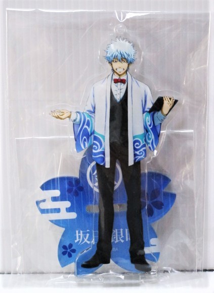 銀魂 アクリルスタンド 坂田銀時 サンシャインシティプリンスホテル宿泊記念 ホテルコラボ オリジナルグッズ 特典 ボールチェーン 未開封拍卖