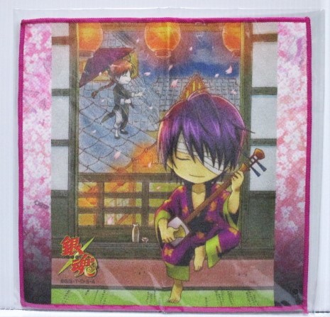 銀魂 マイクロファイバーミニタオル ジャンプフェスタ JF 2012 限定 風花 高杉晋助 神威 未開封拍卖