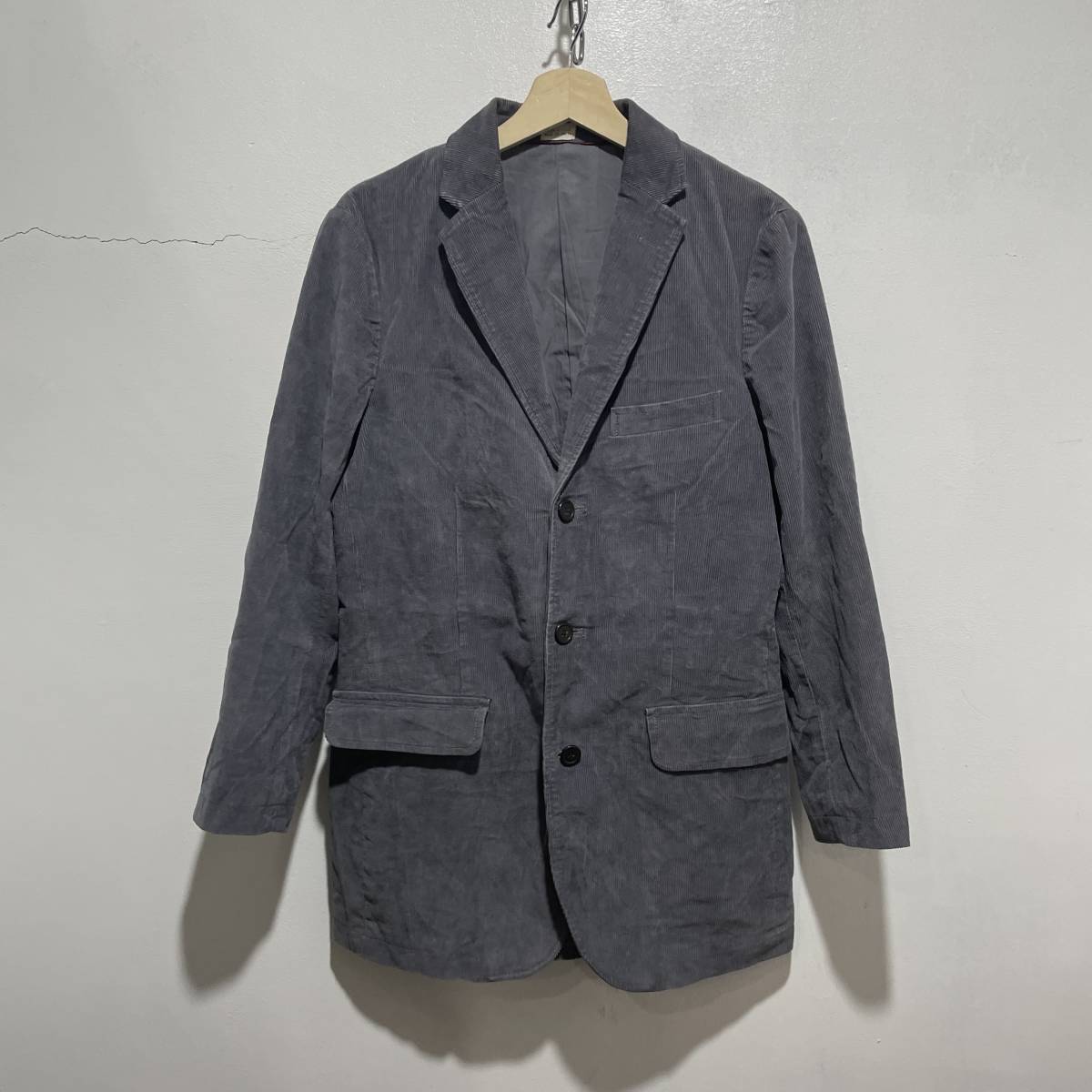 ☆送料無料☆Jクルー☆コーデュロイテーラードジャケット☆S☆グレー☆z20c拍卖