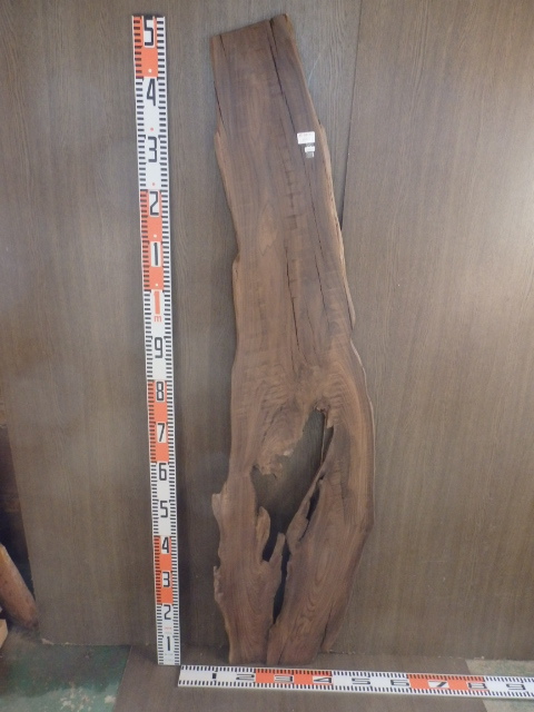 e2032332 神代桂●約1m50cm×厚1cm☆無垢板1枚板 木材 板 DIY 板材 天板 棚板 テーブル 看板 花台など種類豊富!拍卖