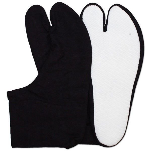 お祭用品/足袋 きねや岡足袋 平織青縞 藍染め/底:白 26.5cm拍卖