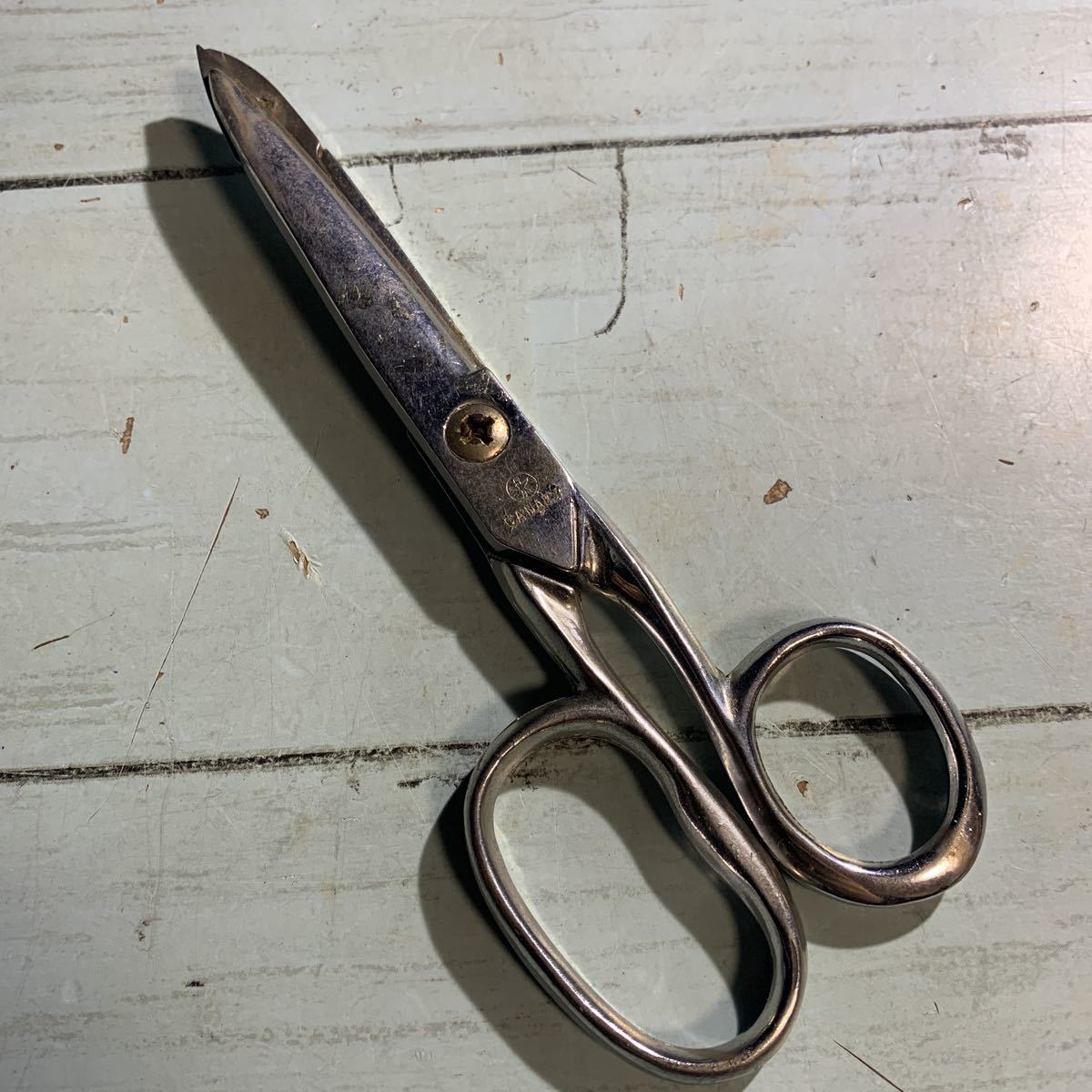 洋鋏 CANARY STAINLESS BLADE DIE CAST はさみ ハサミ (4647)拍卖