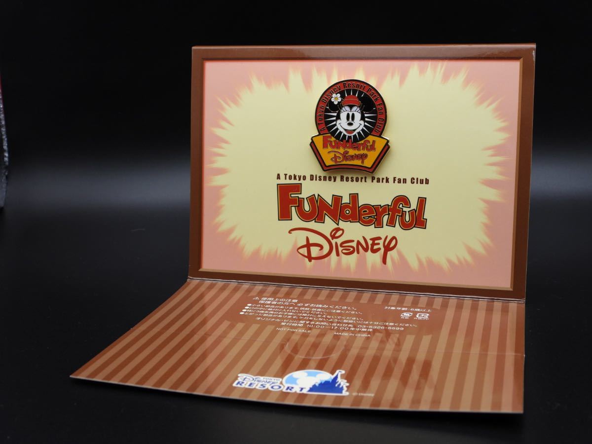 138 ファンダブルディズニー ミニーピンバッジ TDS TDL TDR バッチ 東京ディズニーリゾート 非売品拍卖