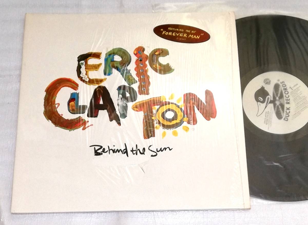 LP ERIC CRAPTON エリッククラプトン BEHIND THE SUN/FOREVER MAN入/25166-1/US盤拍卖