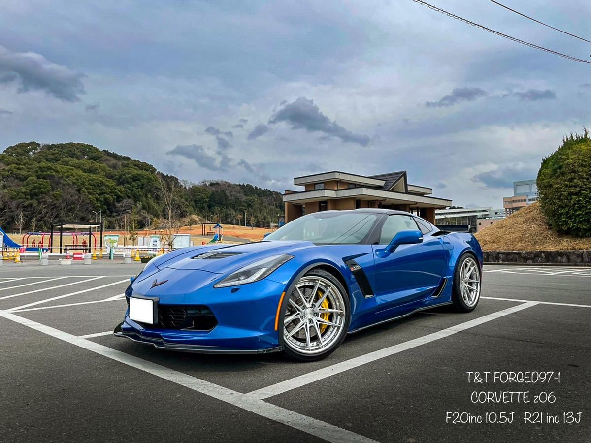 F20 R21インチ 4本セット T&T forged 鍛造 ホイール シボレー 全車種に対応 コルベット C7 C8 カマロ タホ サバーバン 等にオーダーで作製拍卖