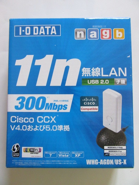 ★即決★Cisco対応 11n/a/g/b USBアダプタ★WHG-AGDN/US-X拍卖