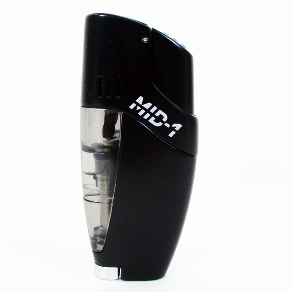 送料無料 ターボライター アゲインスト MID-1 マットブラック ガス注入式 メーカー2年保証拍卖