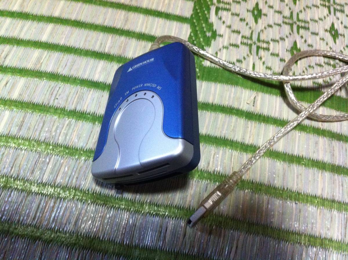 グリーンハウス GH-CRSP6 (USB) (7in1)マルチカードリーダー拍卖