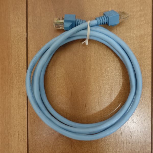 LANケーブル 水色 CAT5 1.8m拍卖