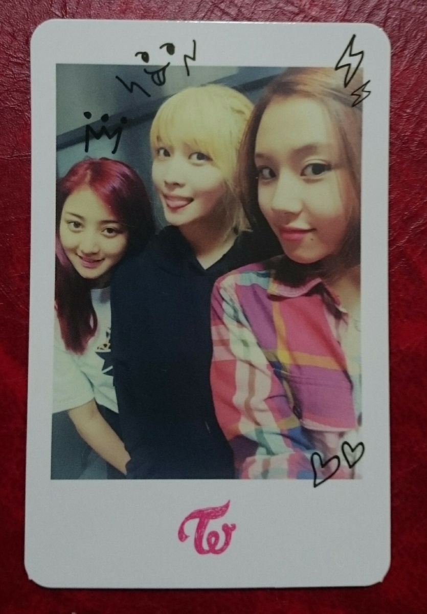 TWICE モモ ジヒョ チェヨン THE STORY BEGINS トレカ 即決 韓国盤 フォトカード 3ショット Momo Jihyo Chaeyoung 1st Mini Album拍卖