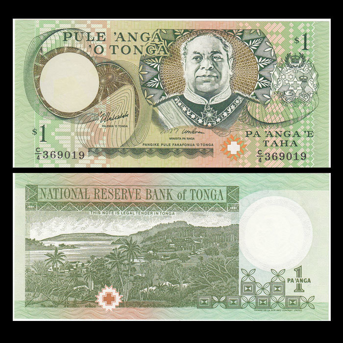 ★既決★トンガ 1紙幣 ピン札拍卖