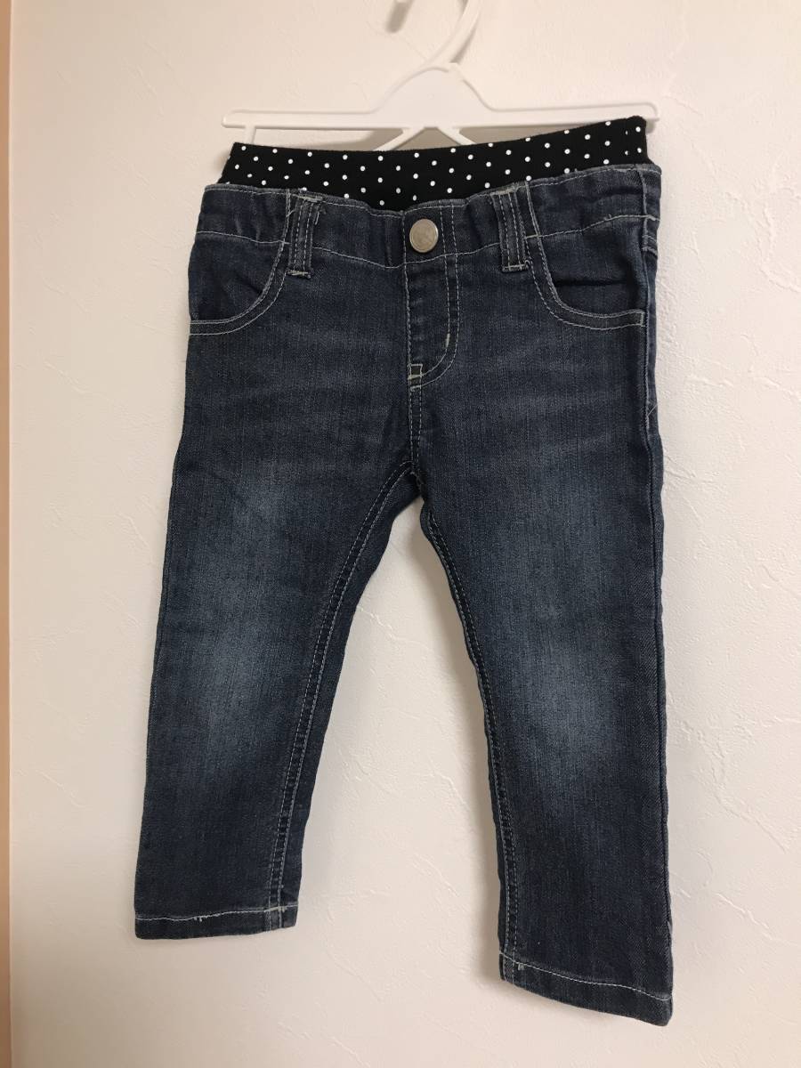 マザウェイズ デニムパンツ サイズ:90㎝拍卖