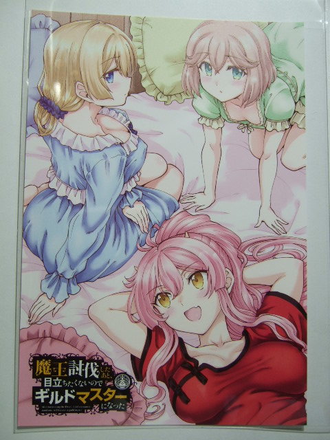 ワンダーグー限定 魔王討伐したあと、目立ちたくないのでギルドマスターになった 5巻 ポストカード 220429 特典 イラスト WonderGOO とーわ拍卖