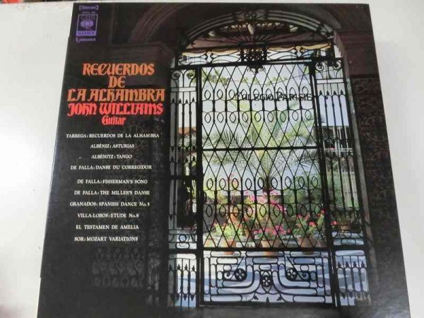 LP / ジョン・ウィリアムス / アルハンブラ宮殿の思い出 / CBS/Sony / SOCL 60 / 日本盤拍卖
