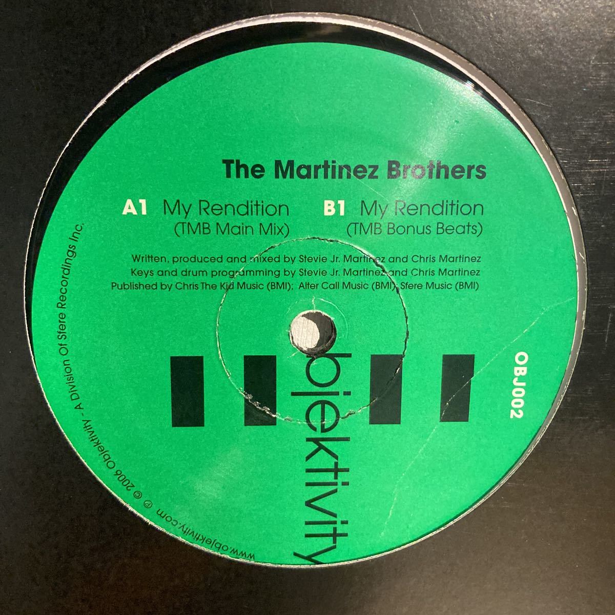 The Martinez Brothers - My Rendition拍卖