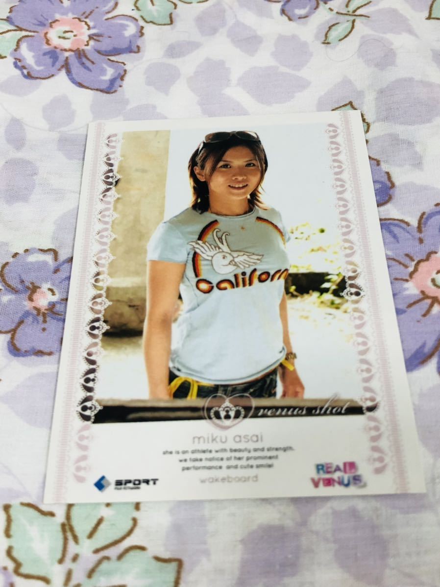 BBM カード 女性アスリート Venus ヴィーナス 浅井未来拍卖