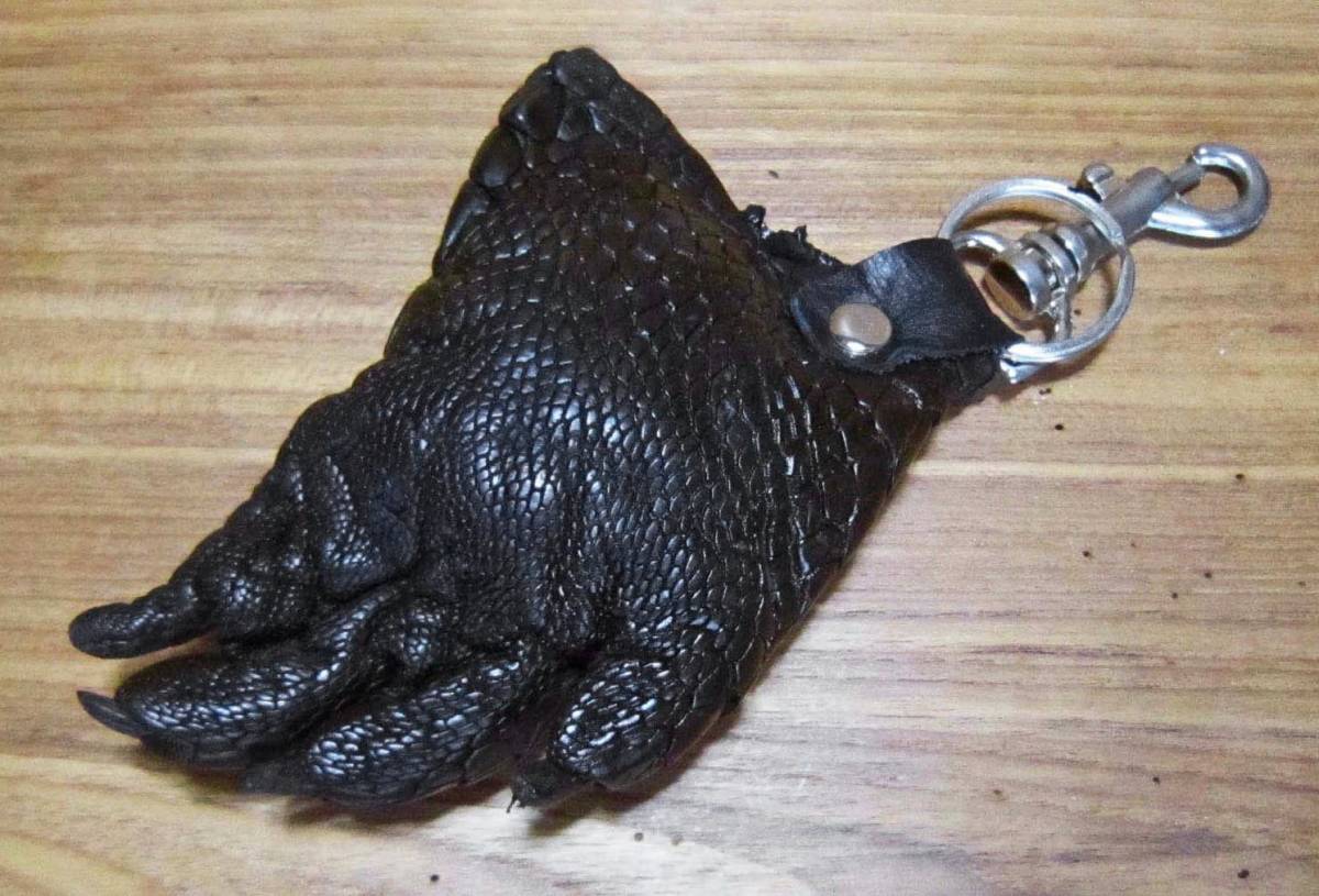 特注限定品!ビッグクロコダイル レッグ 特大キーホルダー( key holder)クロコダイル皮革拍卖