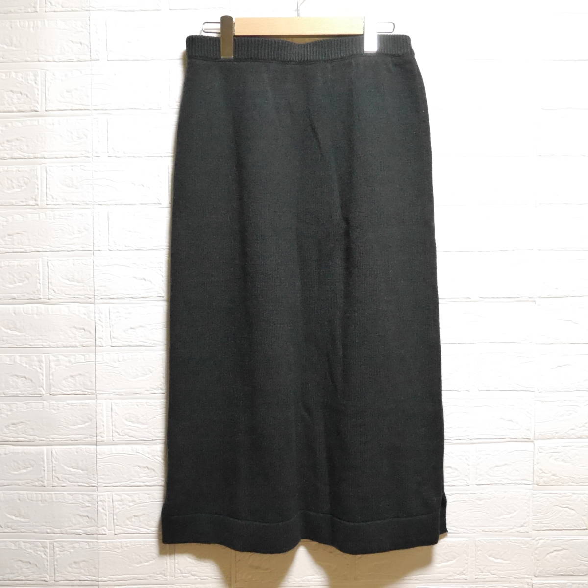 A401 ◆ studio CLIP | スタディオクリップ ロングスカート 黒系 中古 サイズM拍卖