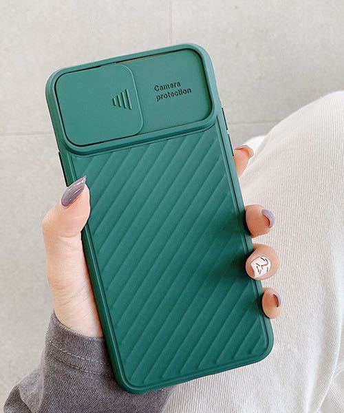 スライドカバー カメラレンズ保護iPhoneケース iPhoneXS Max拍卖