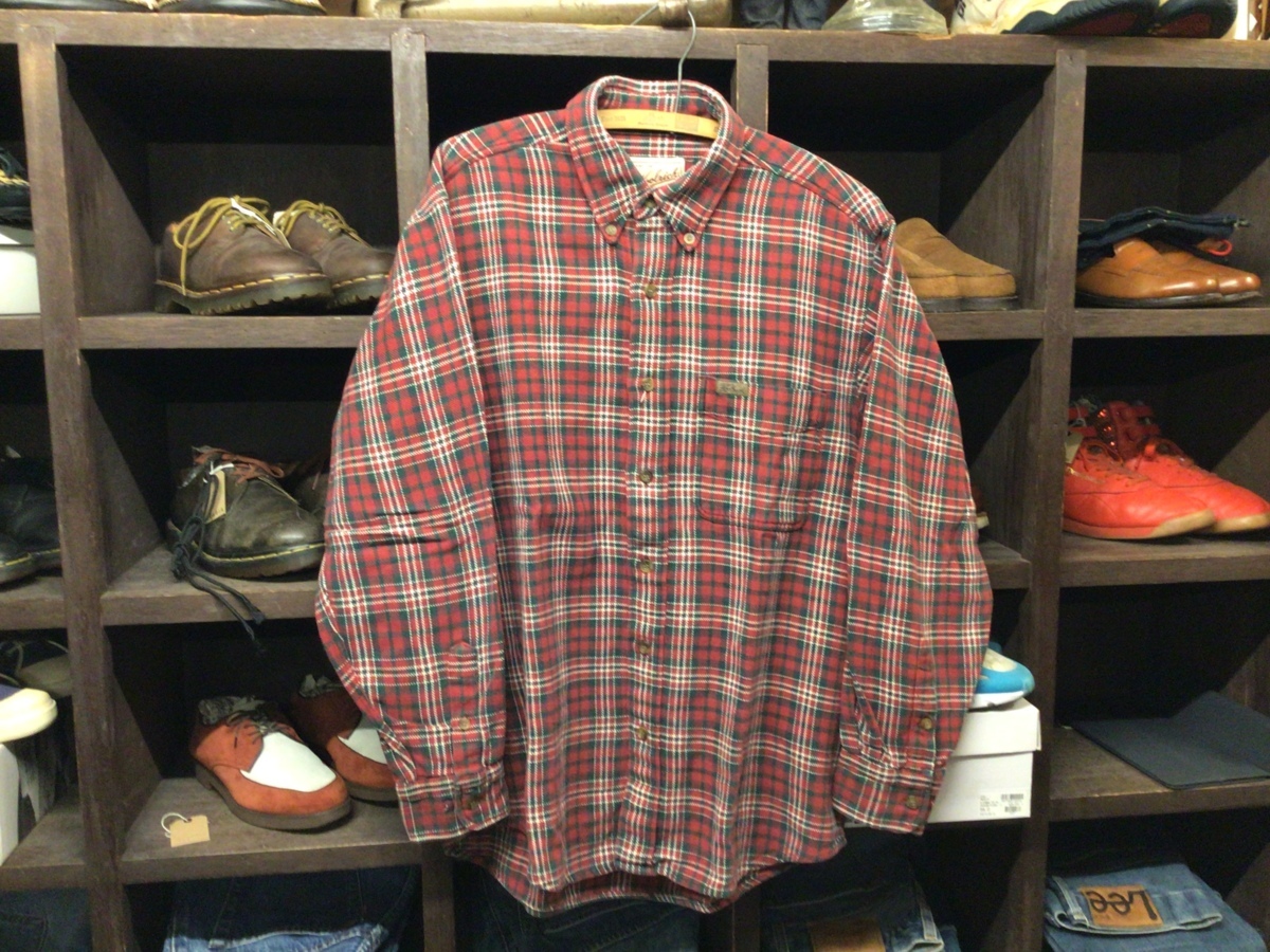 WOOLRICH B.D CHECK FLANNEL SHIRT SIZE M ウールリッチ ボタンダウン チェック フランネル シャツ ネルシャツ拍卖