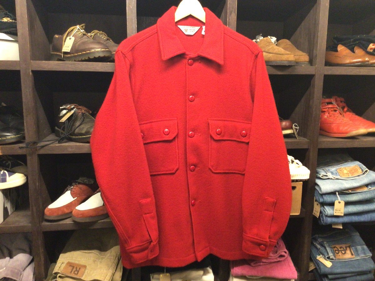 MADE IN USA BOY SCOUTS WOOL C.P.O JACKET SIZE 40 アメリカ製 ボーイスカウト ウール ジャケット拍卖