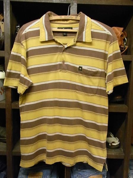 EMERICA ボーダー 半袖 ポロシャツ SIZE M エメリカ拍卖