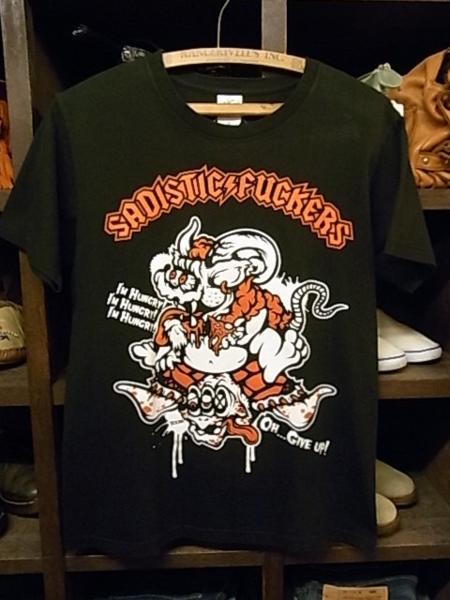 SADISTIC FUCKERS ライブ 半袖 Tシャツ SIZE S GIRUGAMESH TOTALFAT拍卖
