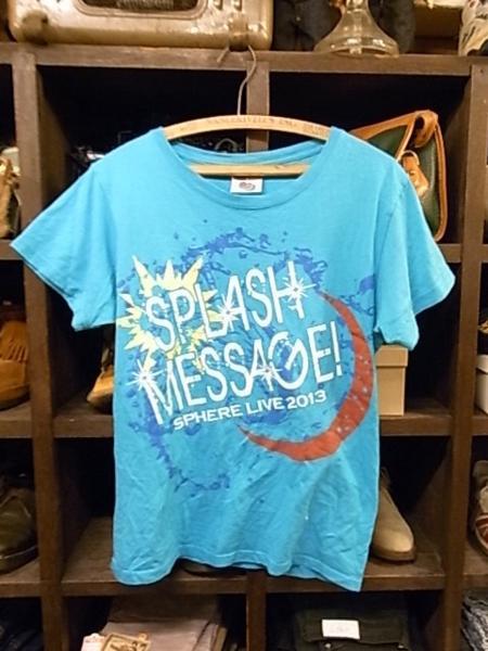 SPHERE SPLASH MESSAGE ライブ 半袖 Tシャツ SIZE L スフィア拍卖