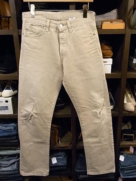 LEVI'S 5ポケットパンツ SIZE 29 アイボリー リーバイス拍卖