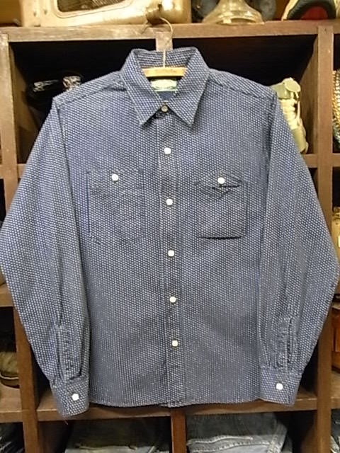 SUGAR CANE 山ポケ ドット柄 長袖 シャツ SIZE M シュガーケーン 東洋エンタープライズ拍卖