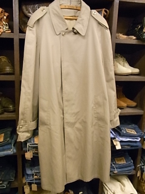 ビッグサイズ SHEPLERS CONVERTIBLE COLLAR COAT SIZE 48 LONG シェプラーズ ステンカラーコート ロングコート拍卖