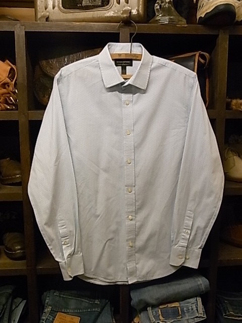 BANANA REPUBLIC DOT SHIRT SIZE S バナナリパブリック ドット シャツ 長袖 総柄拍卖