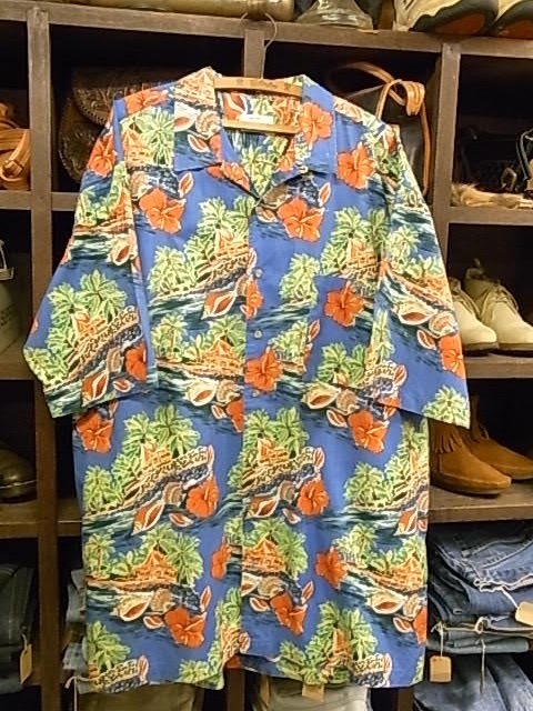 ビッグサイズ KING SIZE S/S ALOHA SHIRT SIZE XL キングサイズ 半袖 アロハ シャツ拍卖