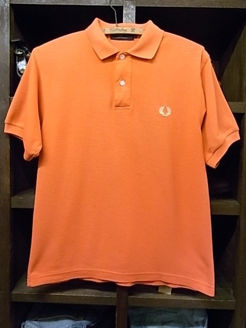 OLD FRED PERRY 鹿の子コットン 半袖 ポロシャツ SIZE S 赤 フレッドペリー拍卖