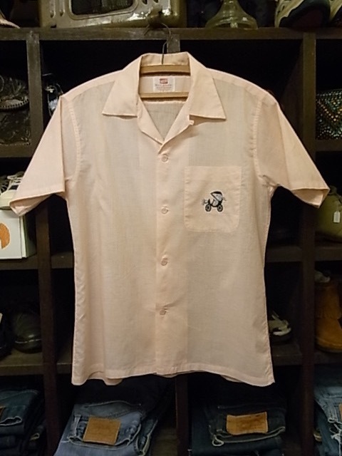 美品 50'S VIINTAGE ESKO オープンカラー 半袖 ボックスシャツ SIZE 15 M ヴィンテージ拍卖